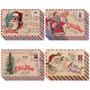 Imagem de Cartões de Natal Vintage com Envelopes - Pacote com 5 Unidades