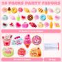 Imagem de Cartões-presente com brinquedos Candy Mochi Squishy JOYIN, 28 pacotes