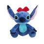 Imagem de Cartoon Azul Rosa Stitch Plush Dolls Anime Brinquedos Lilo e Stitch 20CM