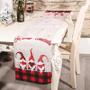 Imagem de Cartoon Burlap Forest Man Table Runner, Creative Faceless