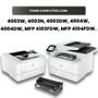 Imagem de Cartucho de toner W1030XC 151/152 Compatível para impressora HP MFP-4104FDW