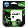 Imagem de Cartucho HP 664XL Original F6V31AB Preto p/ Deskjet 2136, 2676, 3776, 5076, 5276