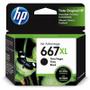 Imagem de Cartucho HP 667XL Original 3YM81AB Preto p/ Deskjet 2376, 2776, 6476, 5076, 5276