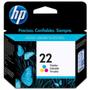 Imagem de  cartucho hp c9352ab 6ml color(22) / un / hp