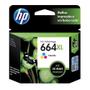 Imagem de Cartucho HP F6V30AB nº 664XL Color 8ml  HP