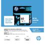 Imagem de Cartucho Original HP  60 Color CC643WB