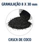 Imagem de Carvão Ativado Granulado De Casca De Coco 1kg Para Filtros