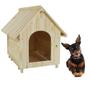 Imagem de casa cachorro pet madeira 45x40 casinha cachorro pequeno