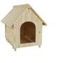 Imagem de casa cachorro pet madeira 57x55 casinha cachorro porte médio