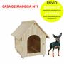 Imagem de Casa Casinha Madeira Pinus Para Cachorro Caes N1