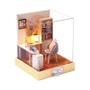 Imagem de Casa de Boneca de Madeira em Miniatura 3D DIY - Kit de Quebra-Cabeça para Montar