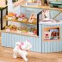 Imagem de Casa de Boneca de Madeira em Miniatura 3D DIY - Kit de Quebra-Cabeça para Montar
