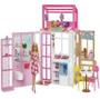 Imagem de Casa Glam Playset Com Barbie E Pets State - Mattel Hcd48