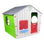 Imagem de Casa Infantil de Brinquedo Plastica com Porta e Janelas Verde  Bel 