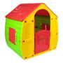 Imagem de Casa Infantil de Brinquedo Plastica com Portas e Janelas Colorida  Bel 