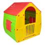 Imagem de Casa Infantil de Brinquedo Plastica com Portas e Janelas Colorida  Bel 