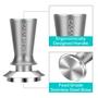 Imagem de CASABREWS Tamper de Espresso 51mm Calibrado com Base Inox (Cinza)