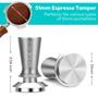 Imagem de CASABREWS Tamper de Espresso 51mm Calibrado com Base Inox (Cinza)