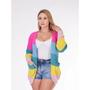 Imagem de Casaco Barbie Blusa Tricô Cardigan Tricô Moda Blogueirinha