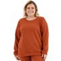 Imagem de Casaco Básico c/Punho Feminino Soft Peluciado Plus Size 20124A