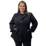 Imagem de Casaco City Lady Plus Size Tradicional Feminino