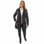 Imagem de Casaco Feminino de Inverno Lã de Frio Longo Elegante Cinza G