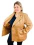 Imagem de Casaco Feminino Plus Size Sobretudo Forrado 618001 618002