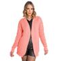 Imagem de Casaco Feminino Tricot Cardigan Trança Manga