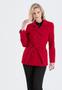 Imagem de Casaco feminino vermelho plus size - Ref. 1145