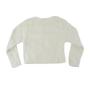 Imagem de Casaco Infantil Feminino Brandili Fleece Off White - 551750