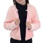 Imagem de Casaco Infantil Feminino Brandili Fleece Rosa - 55261