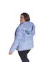 Imagem de Casaco Jaqueta Feminina Puffer Plus Size Forrada Pele Capuz