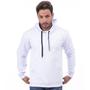 Imagem de Casaco Moletom liso Masculino e Feminino blusa de frio Canguru -M004