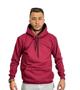 Imagem de Casaco Moletom Unissex Flanelado blusa de frio Canguru Com Bolso e Capuz -M001
