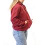 Imagem de Casaco Moletom Unissex Flanelado blusa de frio Canguru Com Bolso e Capuz -M001