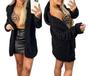 Imagem de Casaco Teddy Pelinho C/capuz Plus Size