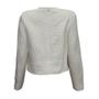 Imagem de Casaco tweed off white - dudalina 38