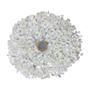 Imagem de Cascalho De Pedra Cristal Com Enxofre Natural Rolada 500g