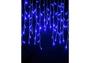 Imagem de Cascata 200 Leds Natal 3,8 Metros Luz Azul 8 Funções 220v