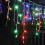 Imagem de Cascata 400 Leds Colorida Pisca 9,5 Metros Decoração Natal 8 Funções 110v 