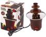 Imagem de Cascata Chocolate Fondue Elétrica Mini Chocolate Fondue Fountain Heating Electric Machine BD-017