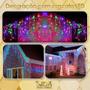 Imagem de Cascata com 400 leds coloridos 10mt
