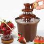 Imagem de Cascata De Chocolate Fondue Elétrica Festas Torre Chocolate