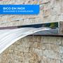 Imagem de Cascata Para Piscina 80cm De Embutir Bico Inox Com Led Rgb
