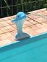 Imagem de Cascata para piscina Golfinho em fibra de vidro (disponíveis nas cores AZUL, BRANCO e ROSA)