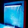 Imagem de Cascata Piscina 1 Metro De Embutir Bico Inox Com Led Rgb