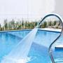 Imagem de Cascata Tubular Para Piscina Aço Inox Splash Slim Sodramar