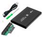 Imagem de Case 2.0 Para HD de Notebook Hdd 2.5 Slim Case Externo com Cabo e Capinha