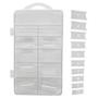 Imagem de Case Acrílico 100 Tips ABS Modelo CURVATURA C Transparente