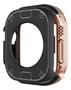 Imagem de Case Anti Choque Dupla Compativel Com Iwatch Series 9 8 7 6 5 4 44mm E 45mm -Gold Rose com Preto
